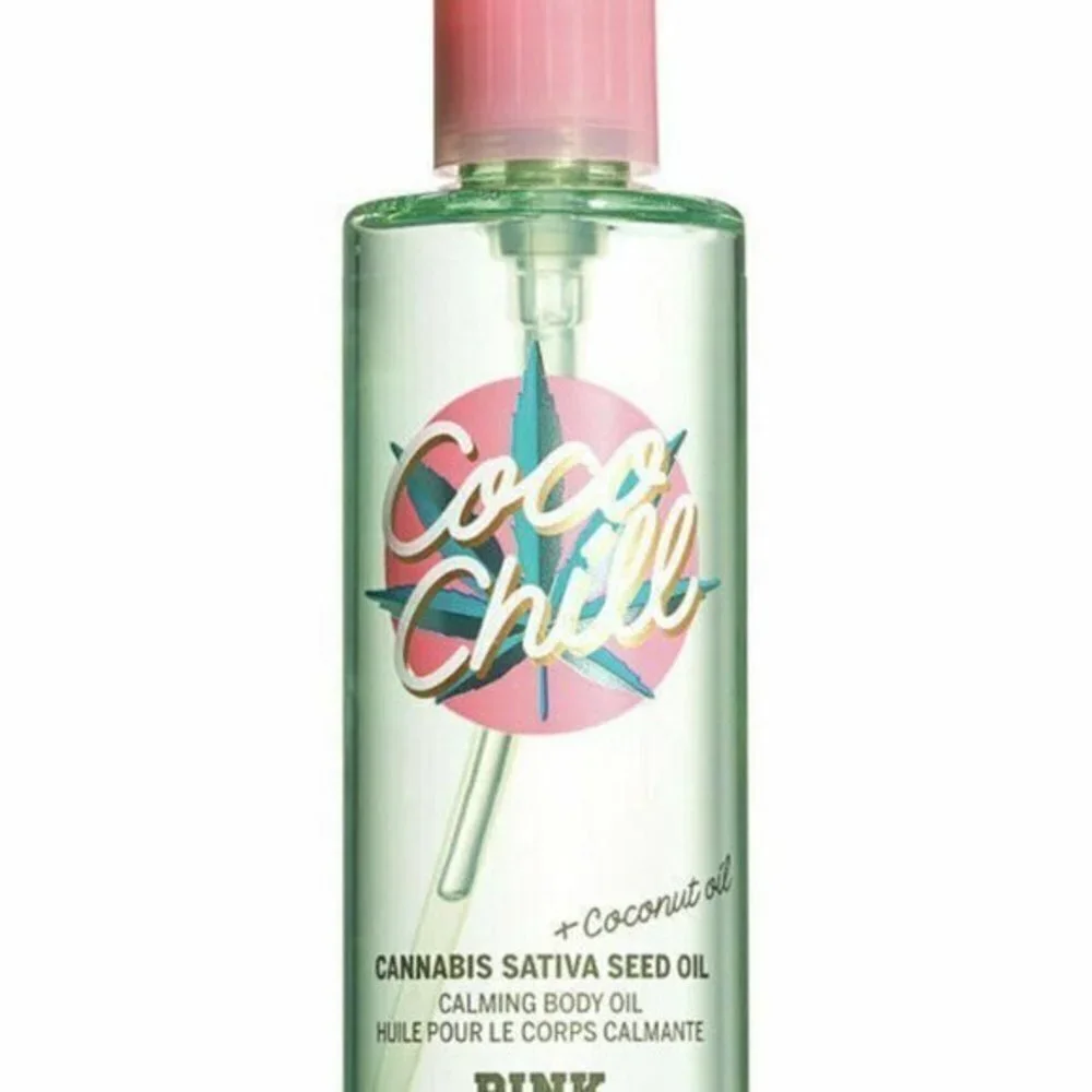 Victoria's Secret Pink Coco Oil & Coco chill Conditioning Body Oil 8 Oz X2 LOT